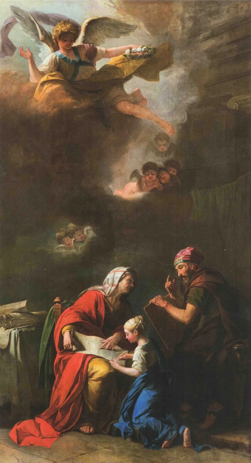 L'educazione della Vergine, 1768